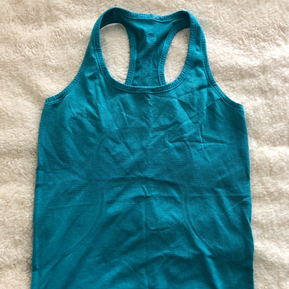 Teal Lululemon Swiftly Tech Racerback